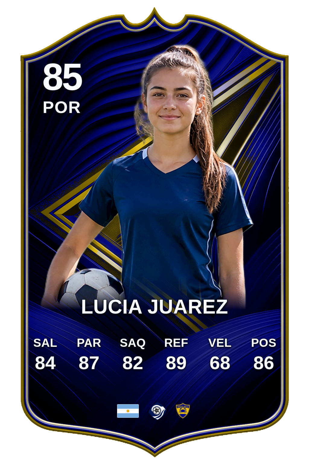 Ejemplo real de carta CLUB
